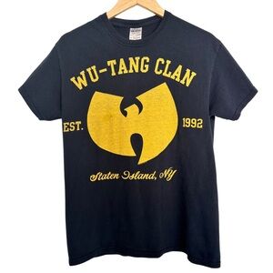 2012 WU TANG CLAN T-Shirt Hip Hop Rap Tee Medium Heavy Cotton ASO DJ AM GUC